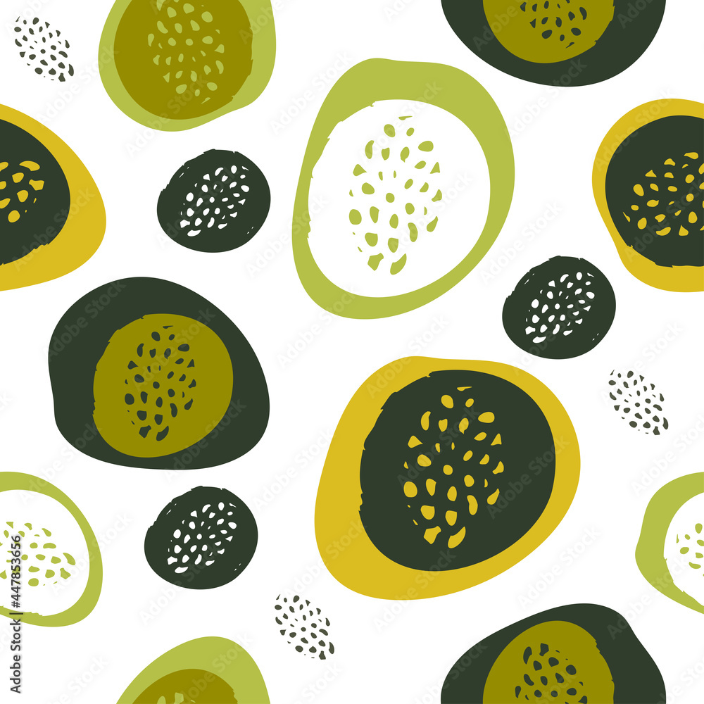 Seamless pattern with abstract organic shapes Seamless pattern with abstract organic shapes