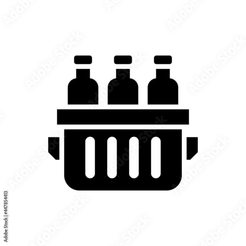 cooler vector Solid icon style illustration. EPS 10 file