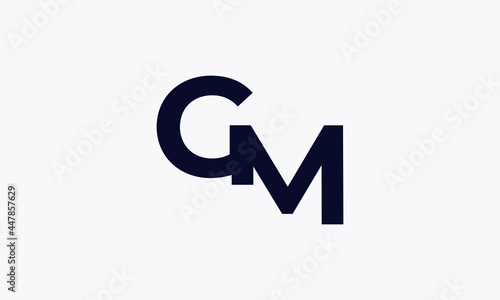GM and MG or G and M Abstract Letter Mark Logo Template for Business