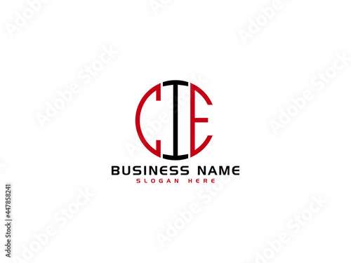 Letter CIE Logo Icon Vector Image Design For New Business photo