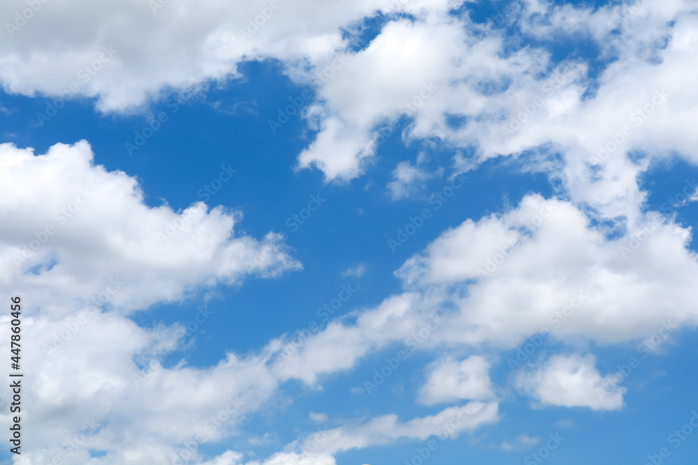 pure blue sky heap white cloud and sunlight shiny pure blue sky heap white cloud and sunlight shiny