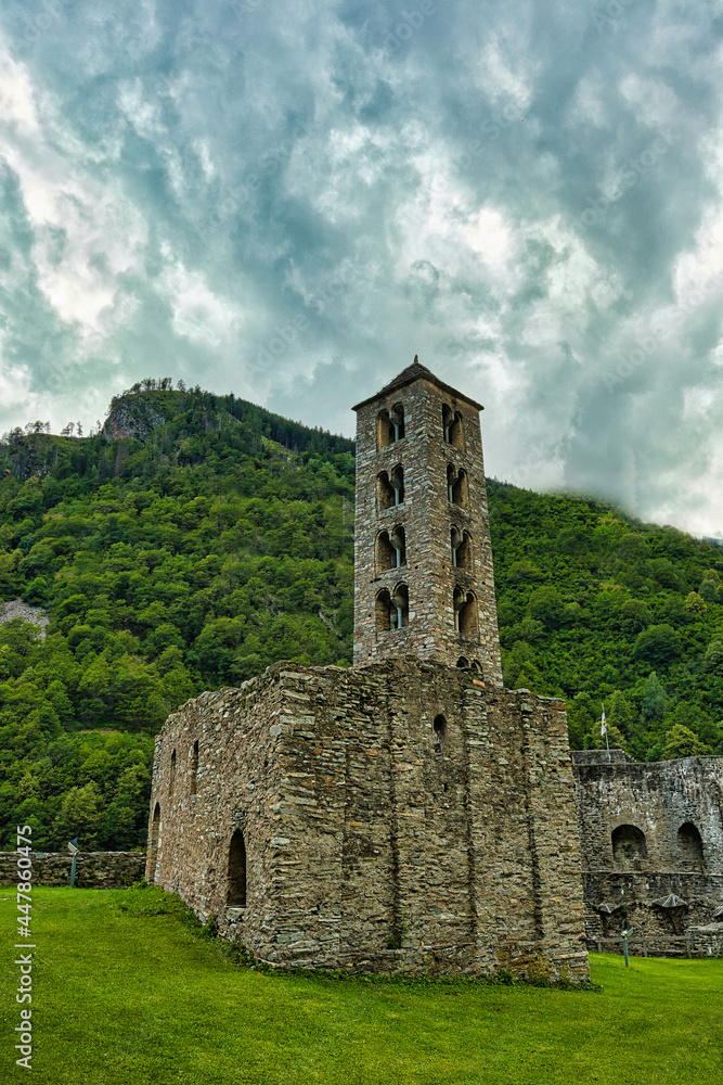 Old church in the Alps Old church in the Alps