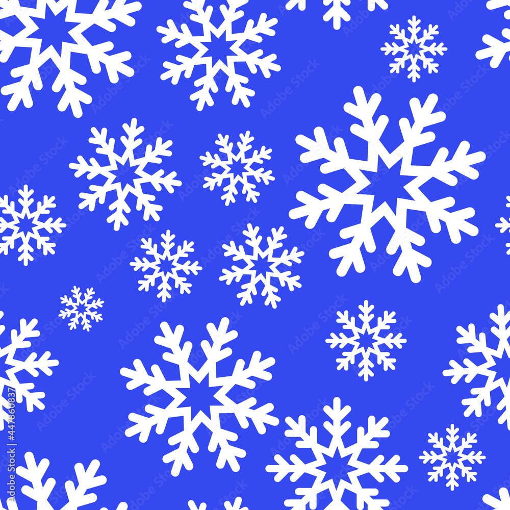 Seamless pattern tile with christmas snowflakes. Abstract. Seamless pattern tile with christmas snowflakes. Abstract.