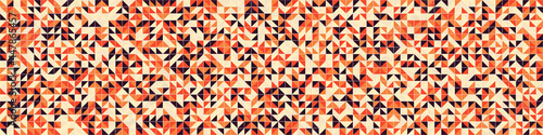 Abstract Geometric Pattern generative computational art illustration