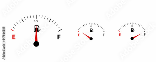 Fuel Gauge Meter Empty