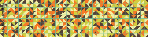 Wallpaper Mural Abstract Geometric Pattern generative computational art illustration Torontodigital.ca