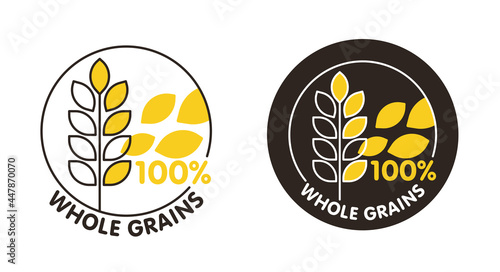 100 percents Whole Grain badge for cereals