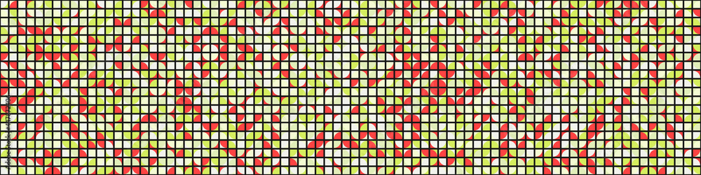 Abstract Geometric Pattern generative computational art illustration Abstract Geometric Pattern generative computational art illustration