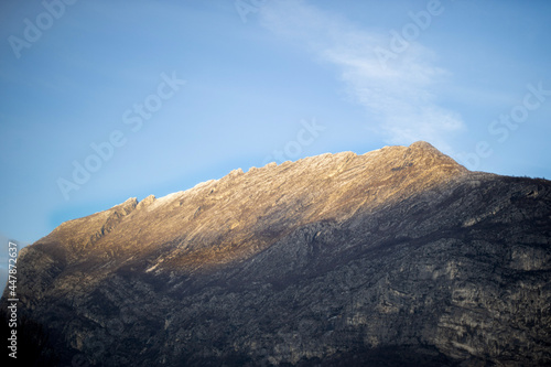mountain landscape with clouds © Anthony