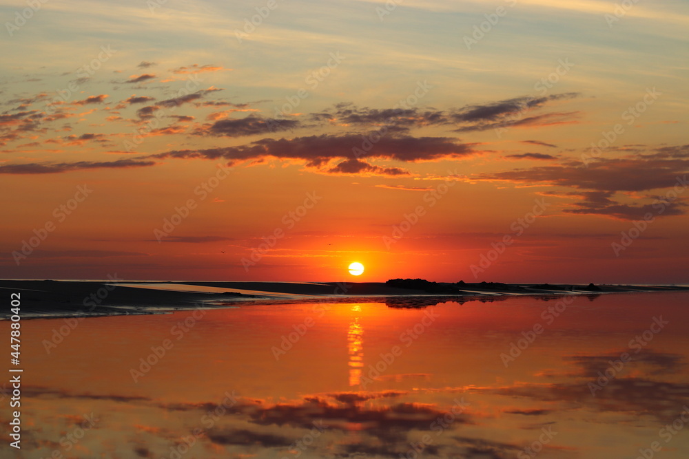 Wschód słońca nad Bałtykiem 