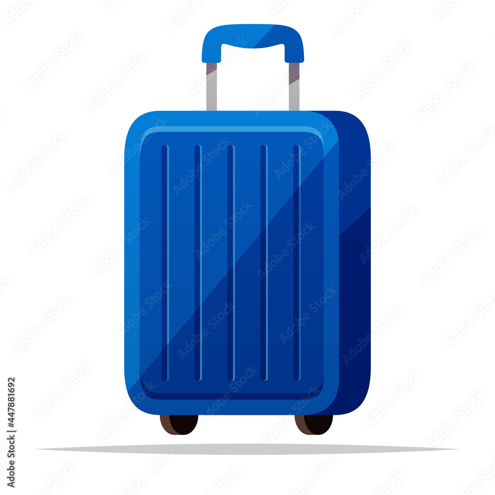 Luggage bag vector isolated illustration Luggage bag vector isolated illustration