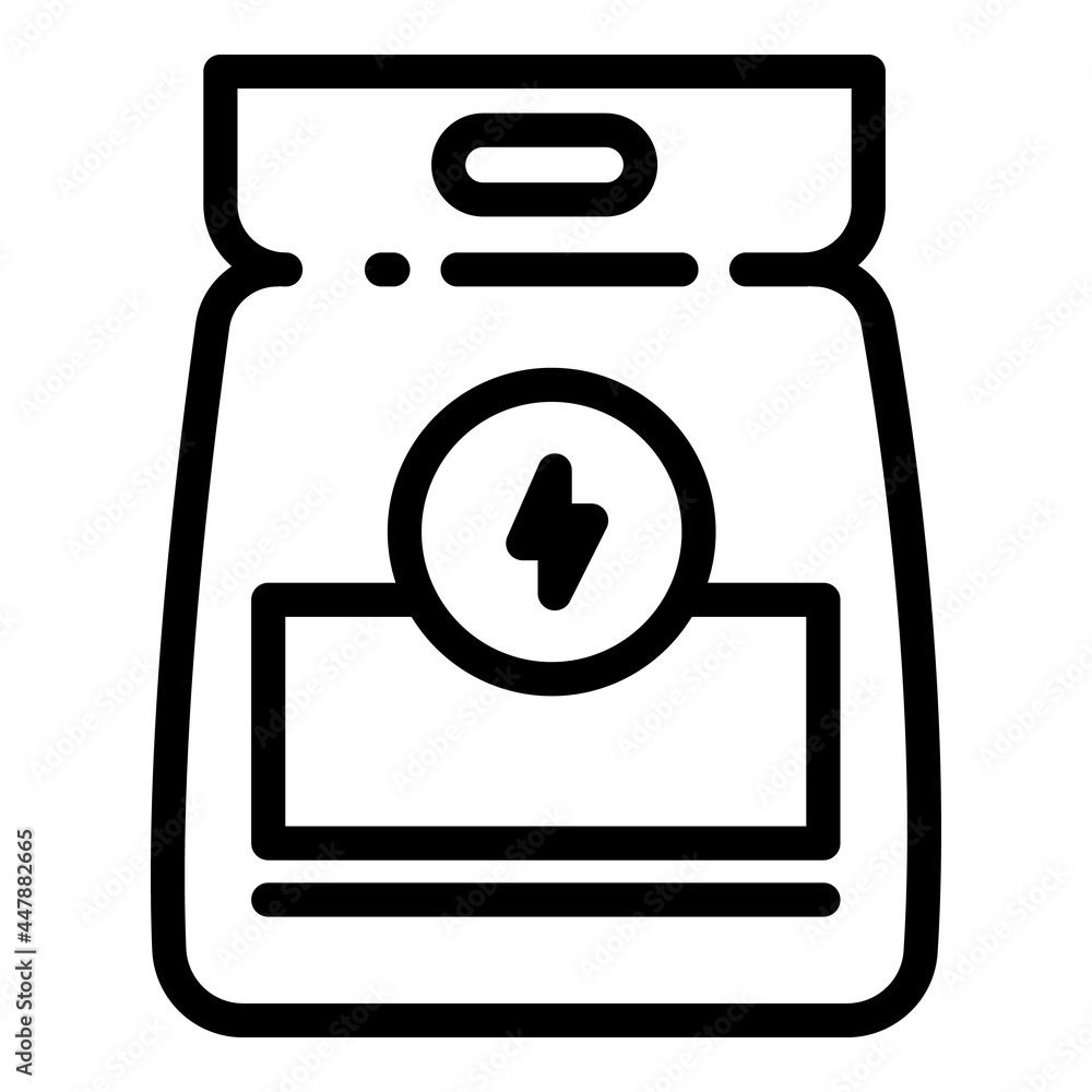 Sport nutrition icon. Outline Sport nutrition vector icon for web design isolated on white background Sport nutrition icon. Outline Sport nutrition vector icon for web design isolated on white background