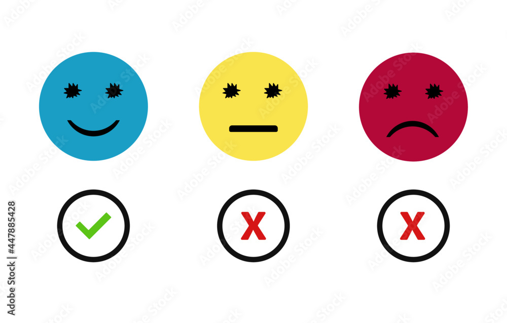 Nice idea. Customer satisfaction concept. customer satisfaction feedback with emotions.
World mental health day. Evaluation and rating concept. High feedback score. Mental health assessment. Nice idea. Customer satisfaction concept. customer satisfaction feedback with emotions.
World mental health day. Evaluation and rating concept. High feedback score. Mental health assessment.