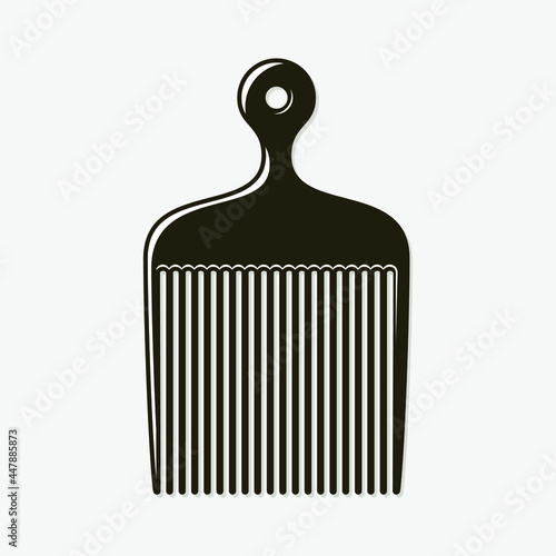Comb icon. Vector illustration
