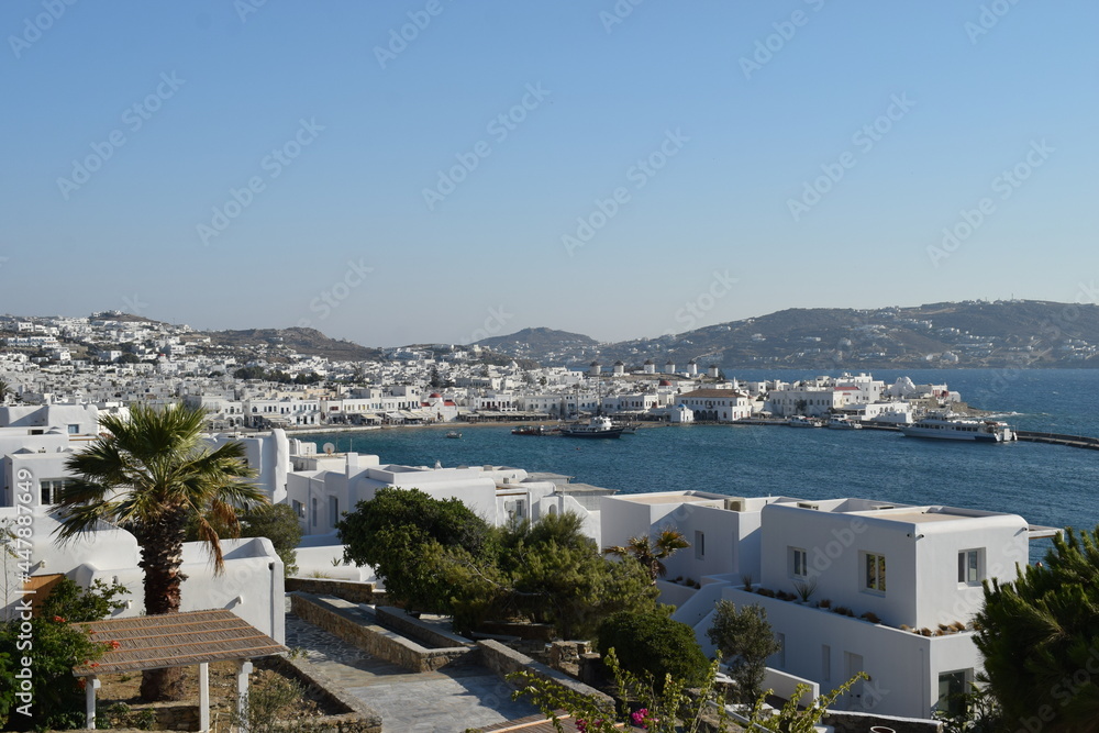 Fototapeta premium Blick auf Naousa, Paros
