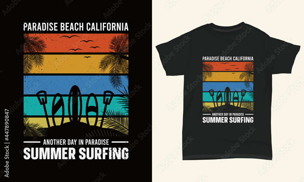 Summer T-shirt Design Summer T-shirt Design