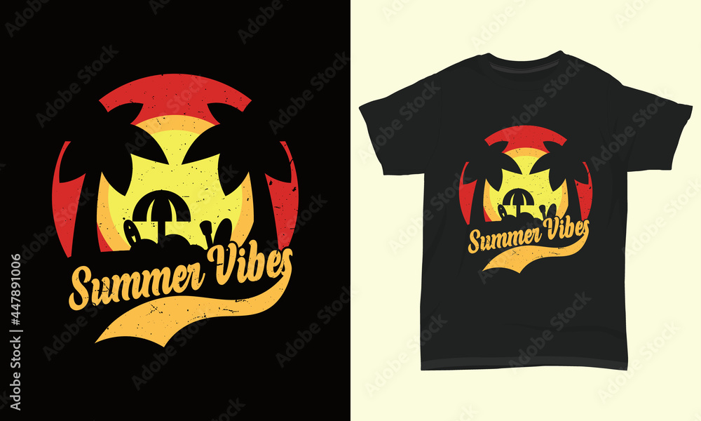 Summer T-shirt Design 