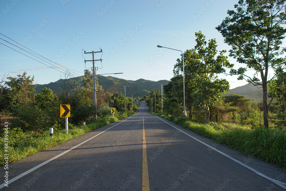 road in the mountains