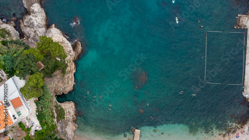Croatia view of the beautiful blue water © Marcin