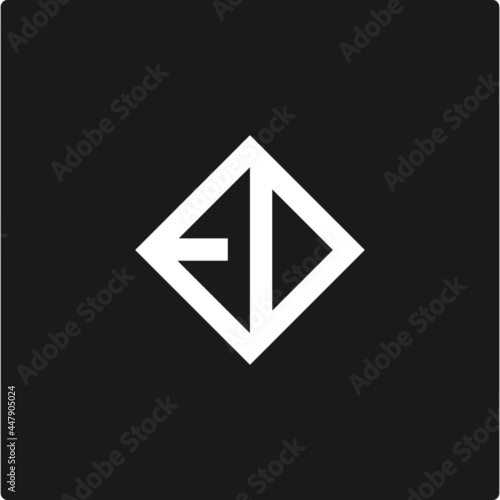 Free Download E+D monogram logo - GFXLoad