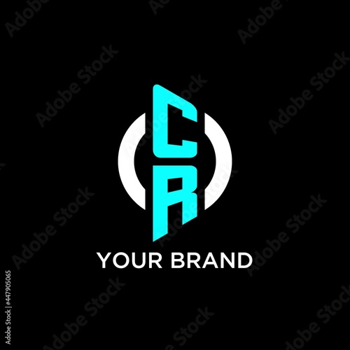 CR circle monogram logo