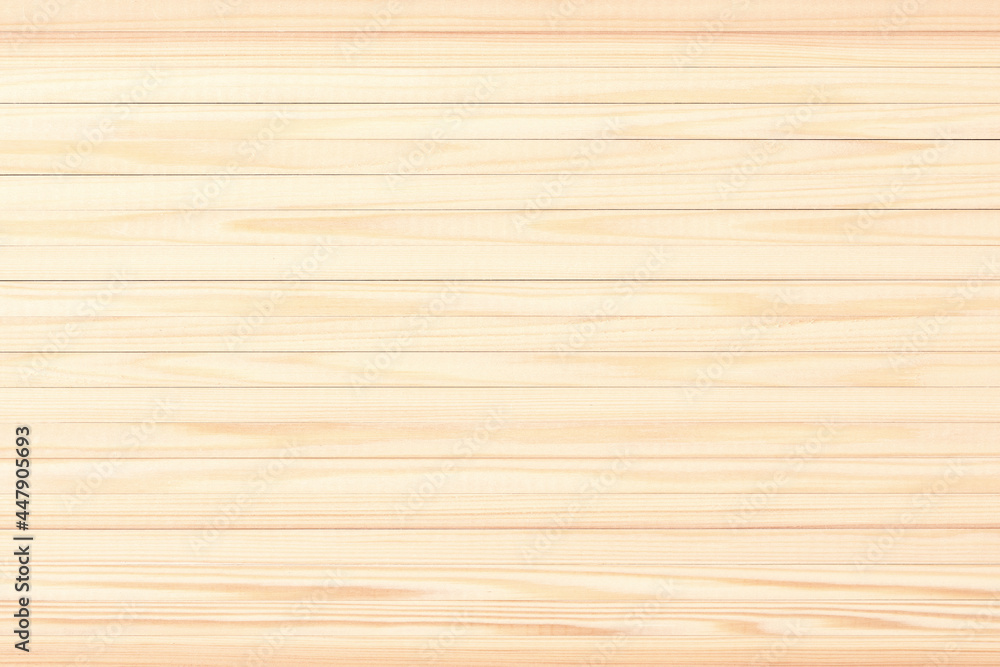 light wood texture, beige planks of empty table background