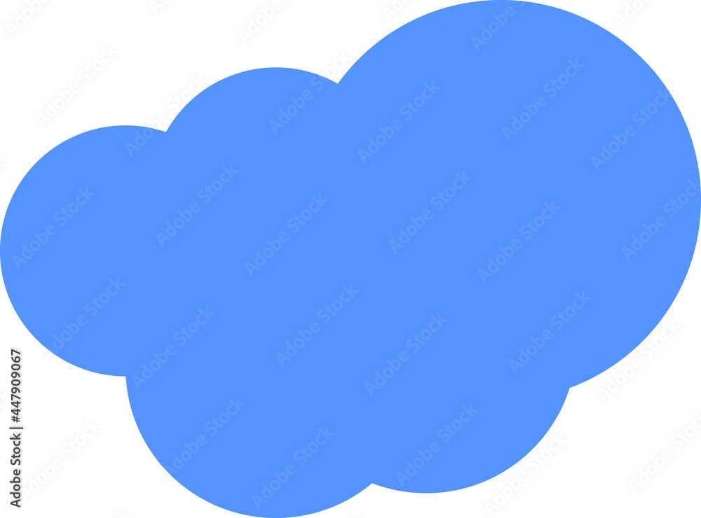 Cloud icon, vector illustration on white backgound Cloud icon, vector illustration on white backgound