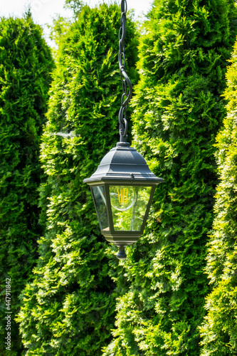 Garden outdoor modern ceiling lantern