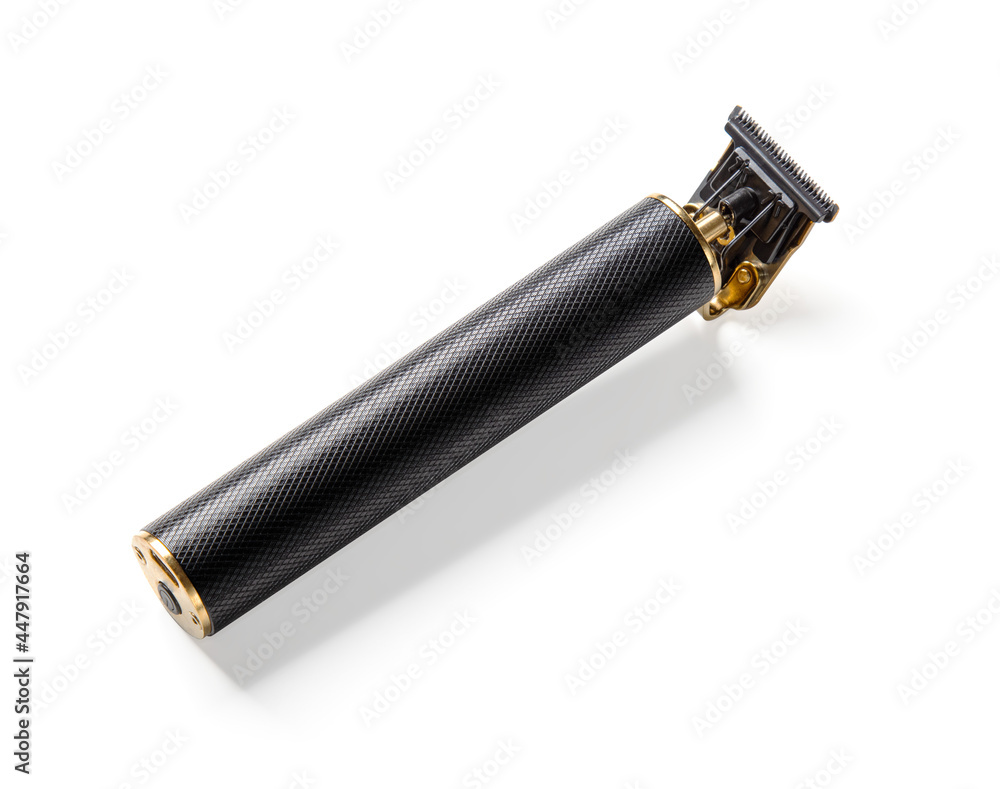Wireless Hair trimmer isolated on the white background. Beard and hair clippers. Wireless Hair trimmer isolated on the white background. Beard and hair clippers.