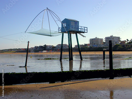 Tableau sur toile Pêcheries de Loire-Atlantique