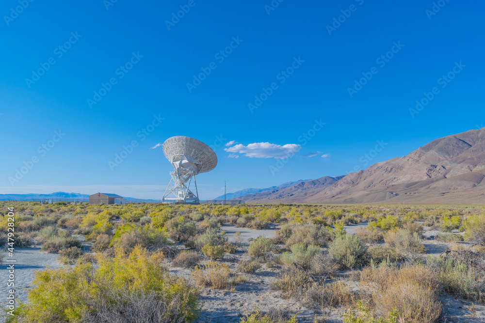 Satellite Deep Space Radar Dish Observatory on Public Land Satellite Deep Space Radar Dish Observatory on Public Land