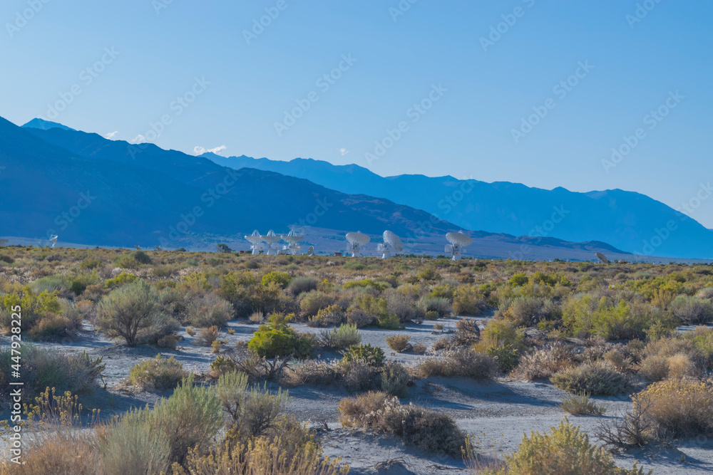 Satellite Deep Space Radar Dish Observatory on Public Land Satellite Deep Space Radar Dish Observatory on Public Land