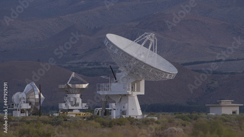 Owens Valley Desert Mountains, California Radar Dish Observatory Wildfire Fire Independence, Lone Pine