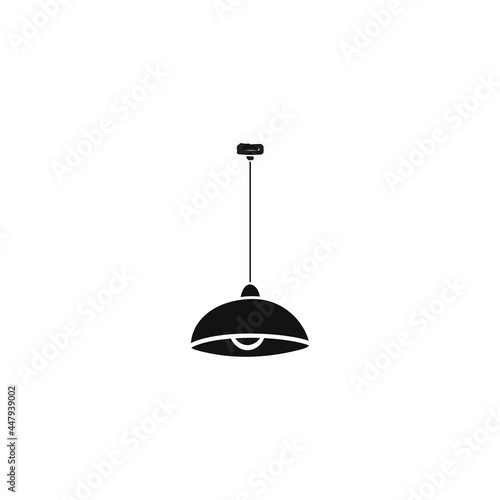 lamp illuminate decorative vector illustration