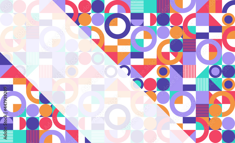 Abstract geometric background with space for text. Vector. Abstract geometric background with space for text. Vector.