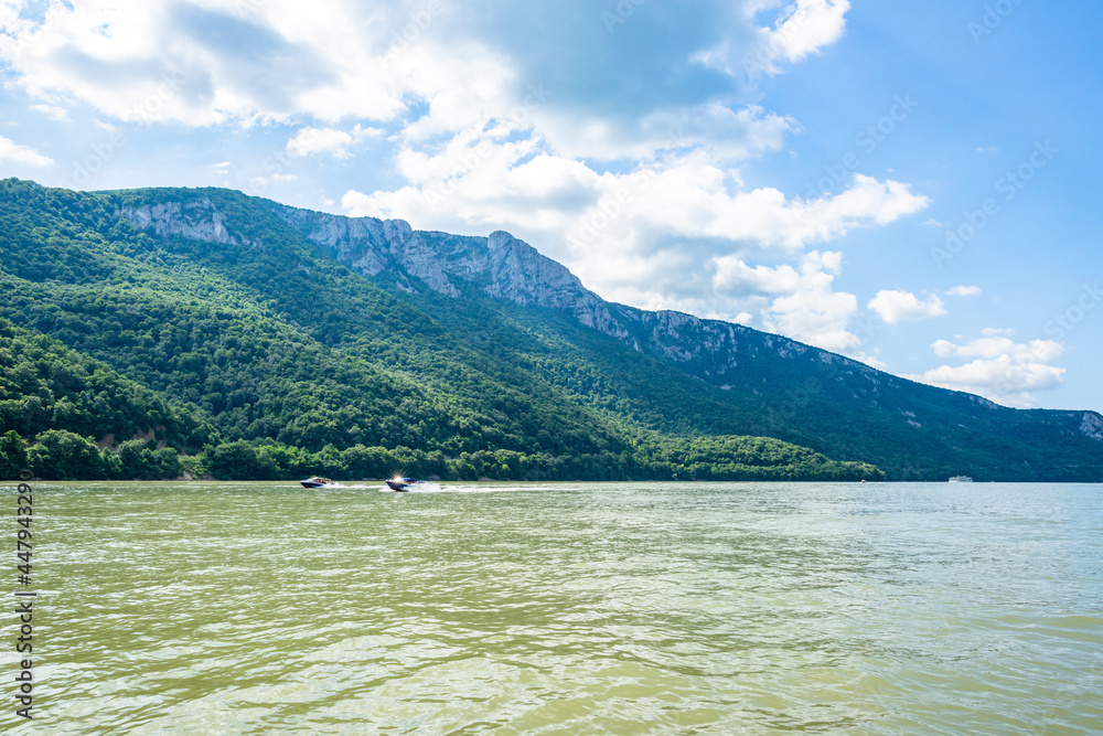 Bootstour auf Donau bei Eselnița