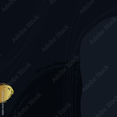 Dark blue artistic backgrou...