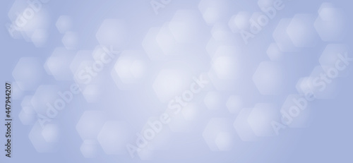 abstract polygon bokeh blurred background