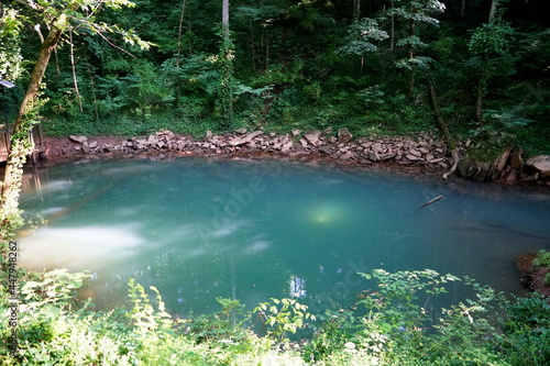 A blue hole near Lost River Cave, Bowling Green, Kentucky, U.S.A