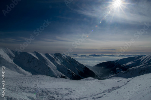 Panorama z samego szczytu