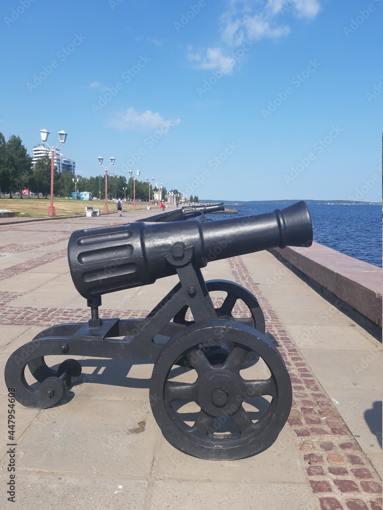 cannon in the fortress country