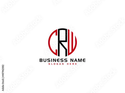 Letter CRW Logo Icon Vector Image Design For New Business photo