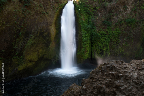 waterfall in the forest 