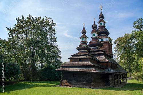 Photography Prague's wooden Church of St. Michael