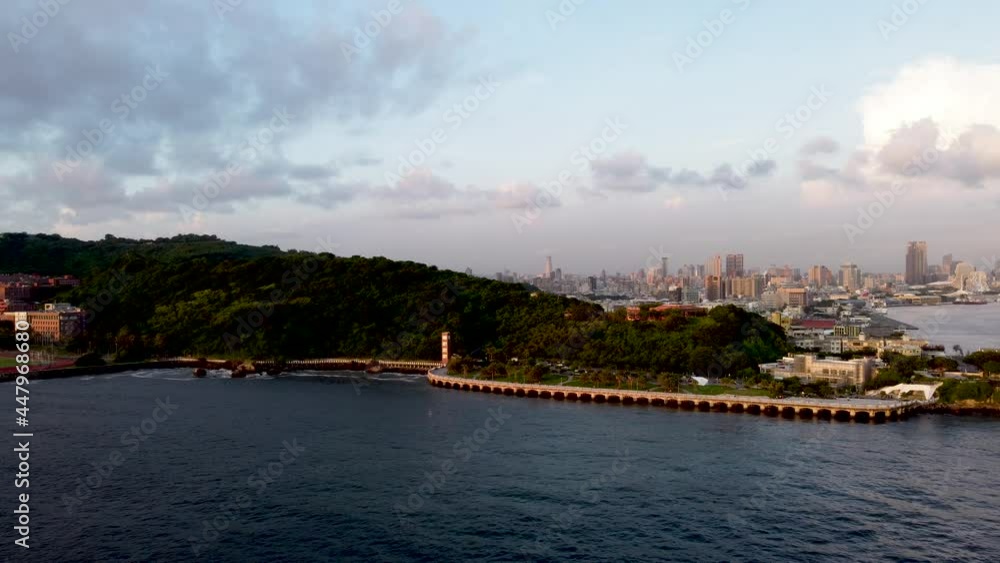 The Aerial view of Kaohsiung The Aerial view of Kaohsiung