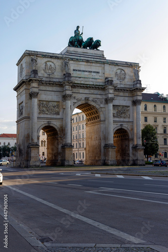 The Siegestor (Victory Gate) in Munich