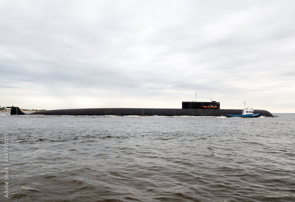 July 2021 - Severodvinsk. Nuclear submarine 