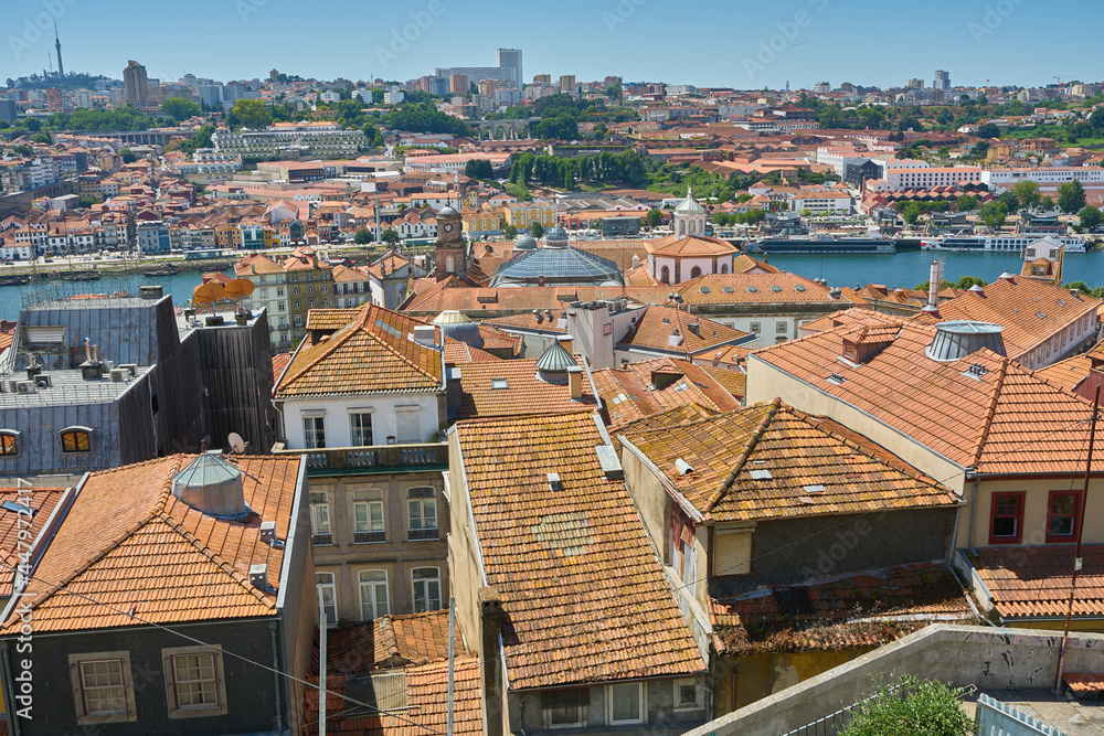 Aerial view of Porto, Portugal