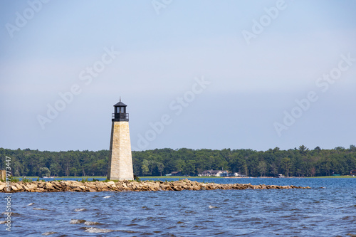 Gladstone lighthouse, Michigan, USA photo