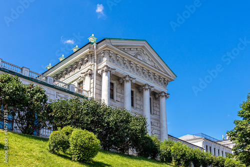 One of the wings of Pashkov's house with Corinthian columns